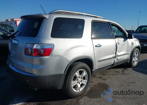 2009 GMC Acadia Sle-1 z USA, uszkodzony, nr VIN 1GKER13D59J110201